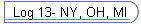 Log 13- NY, OH, MI